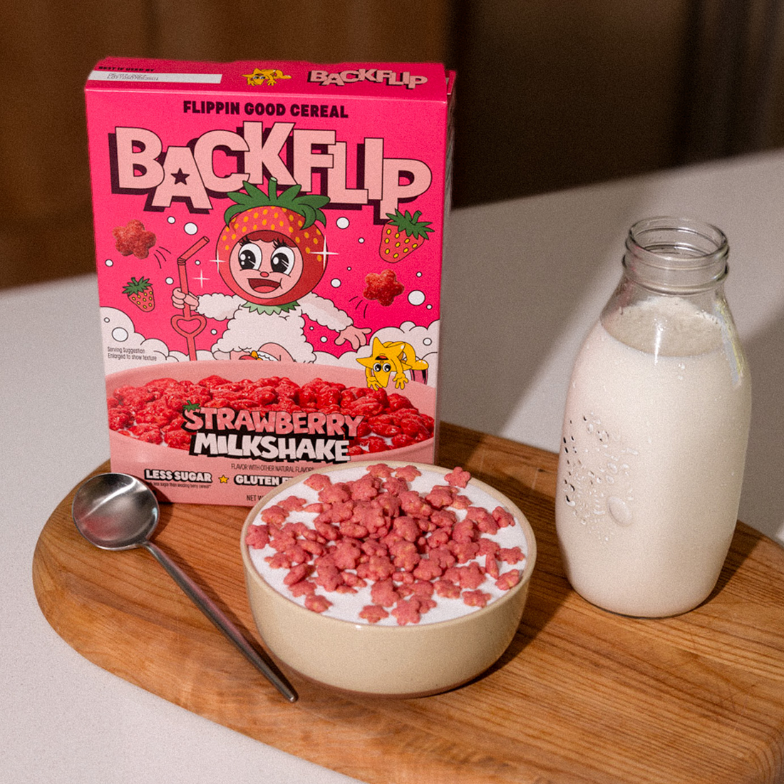 STRAWBERRY MILKSHAKE CEREAL