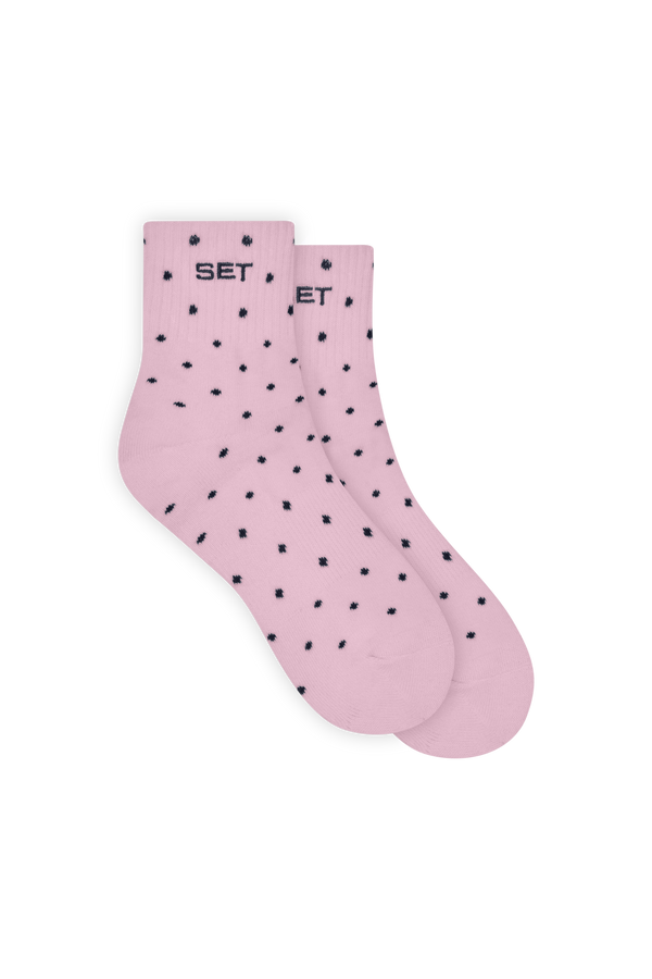 SET Polka Dot Shorty Socks(3 colors)