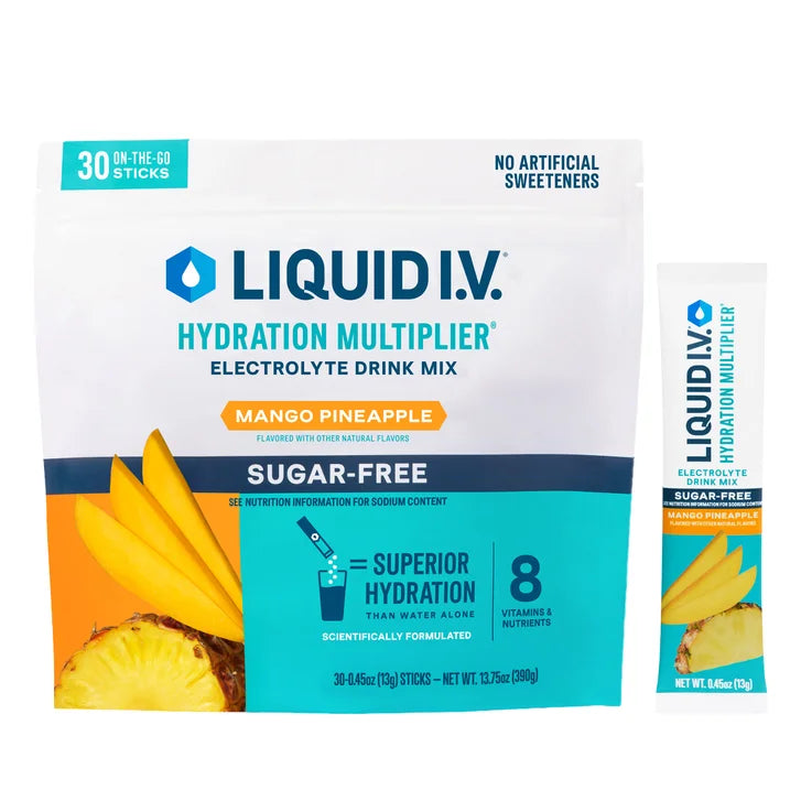 Liquid i.v Hydration Multiplier sugar-free Variety Pack (4 flavors)