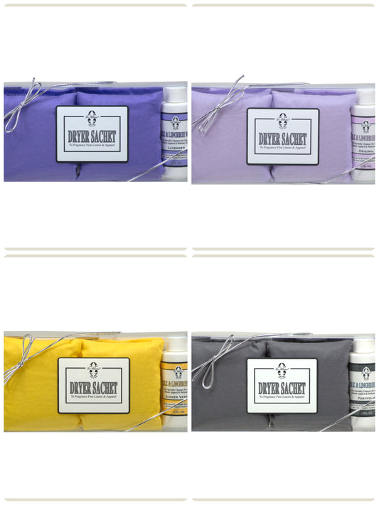 DOUBLE PACK DRYER SACHET(4 SCENTS)