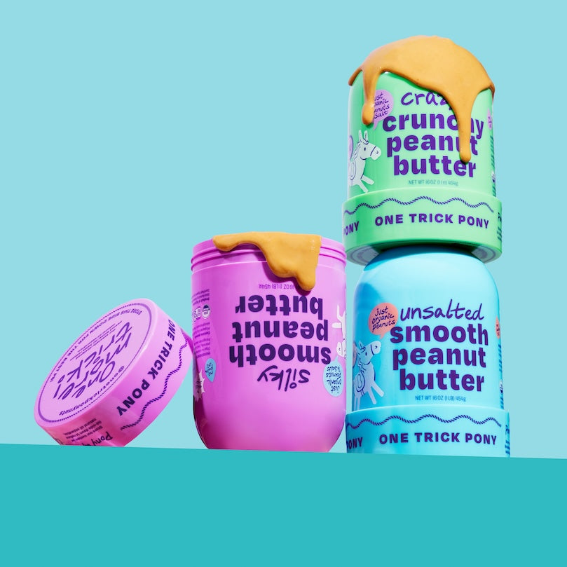 One Trick Pony Peanut butter (3 type)