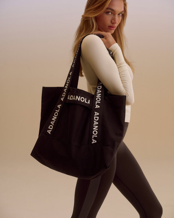 Branded Strap Tote Bag(5 colors)