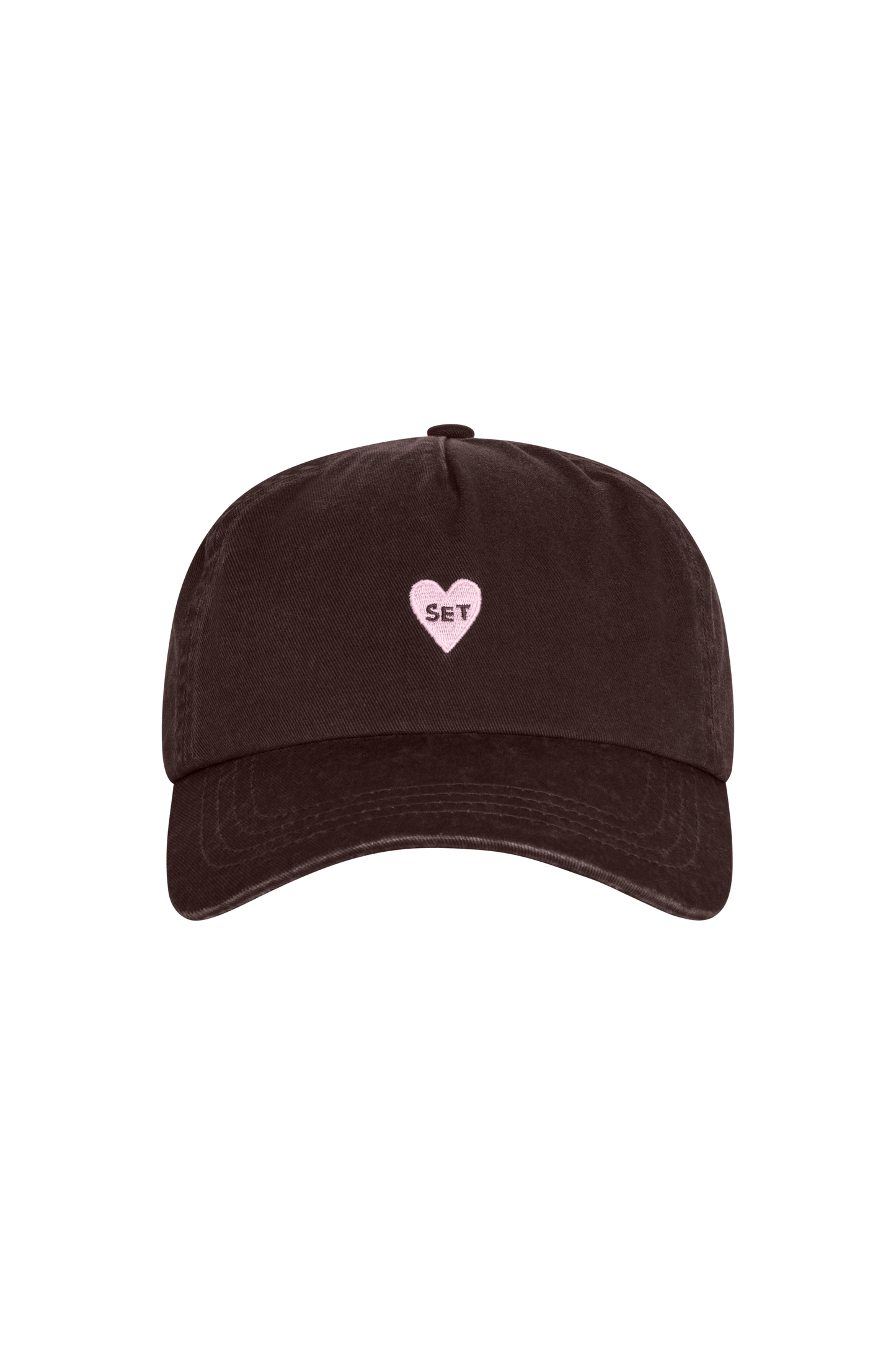 I Love SET 5-Panel Dad Hat(2 colors)