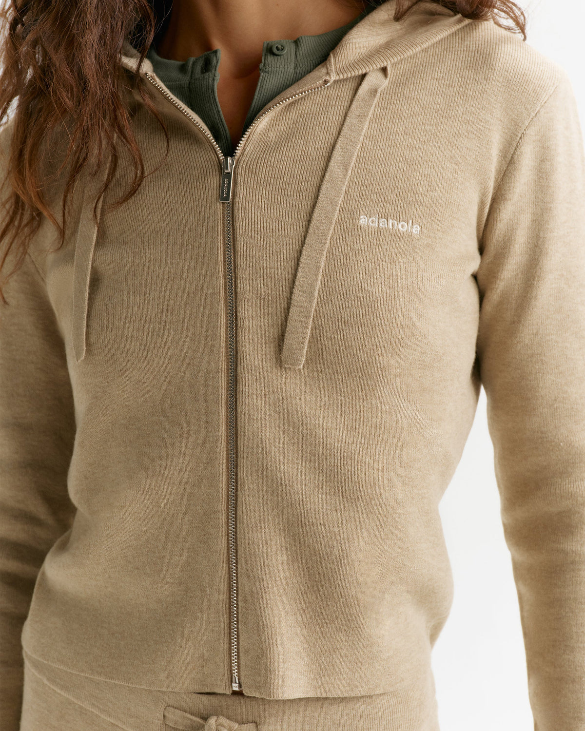 Knit Zip Up Hoodie (3 colors)