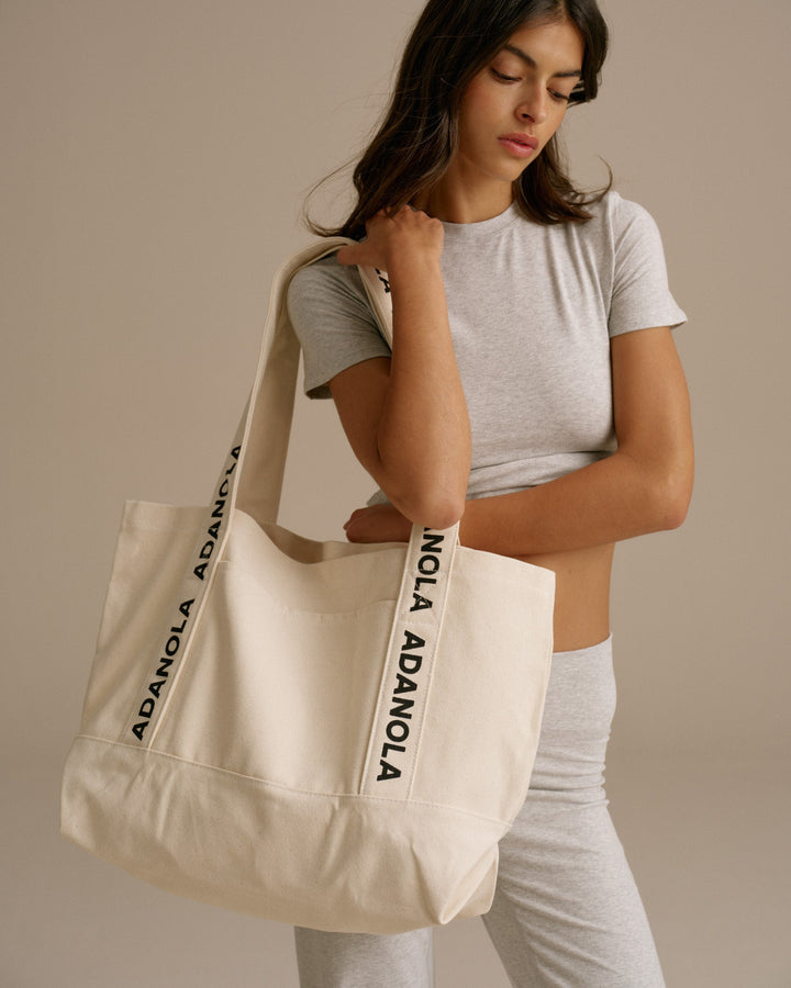 Branded Strap Tote Bag(5 colors)