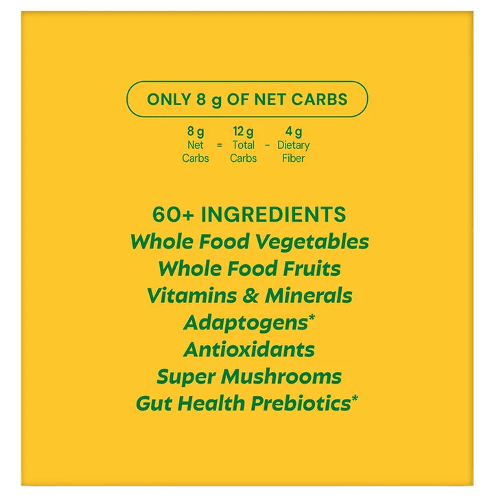 Kids Grüns Superfood Greens Strawberry Burst Flavored Gummies, 35 Daily Packs