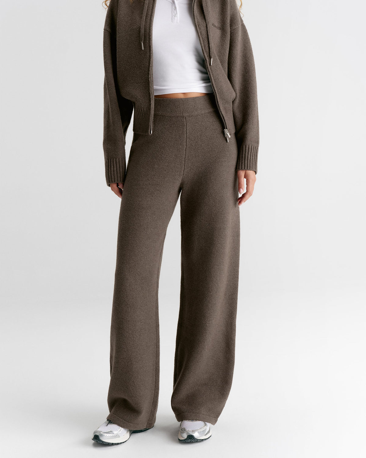 Knit Straight Leg Sweatpants (2 colors)