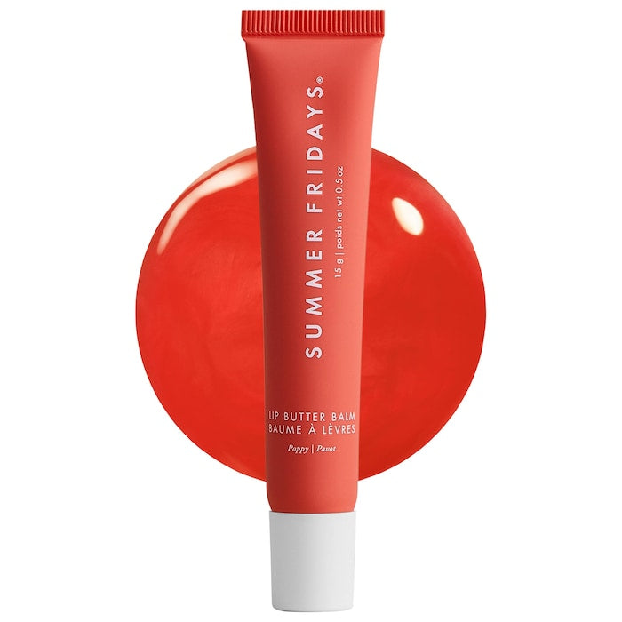 Lip Butter Balm Treatment for Hydration + Nourishing Shine(9 colors)