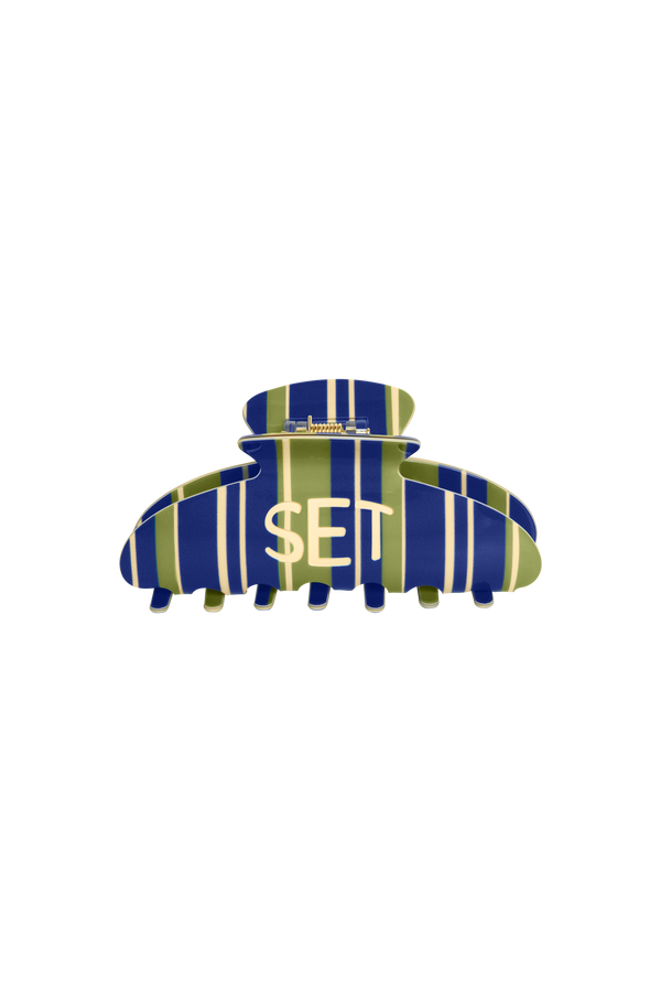 SET Stripe Claw Clip(3 colors)