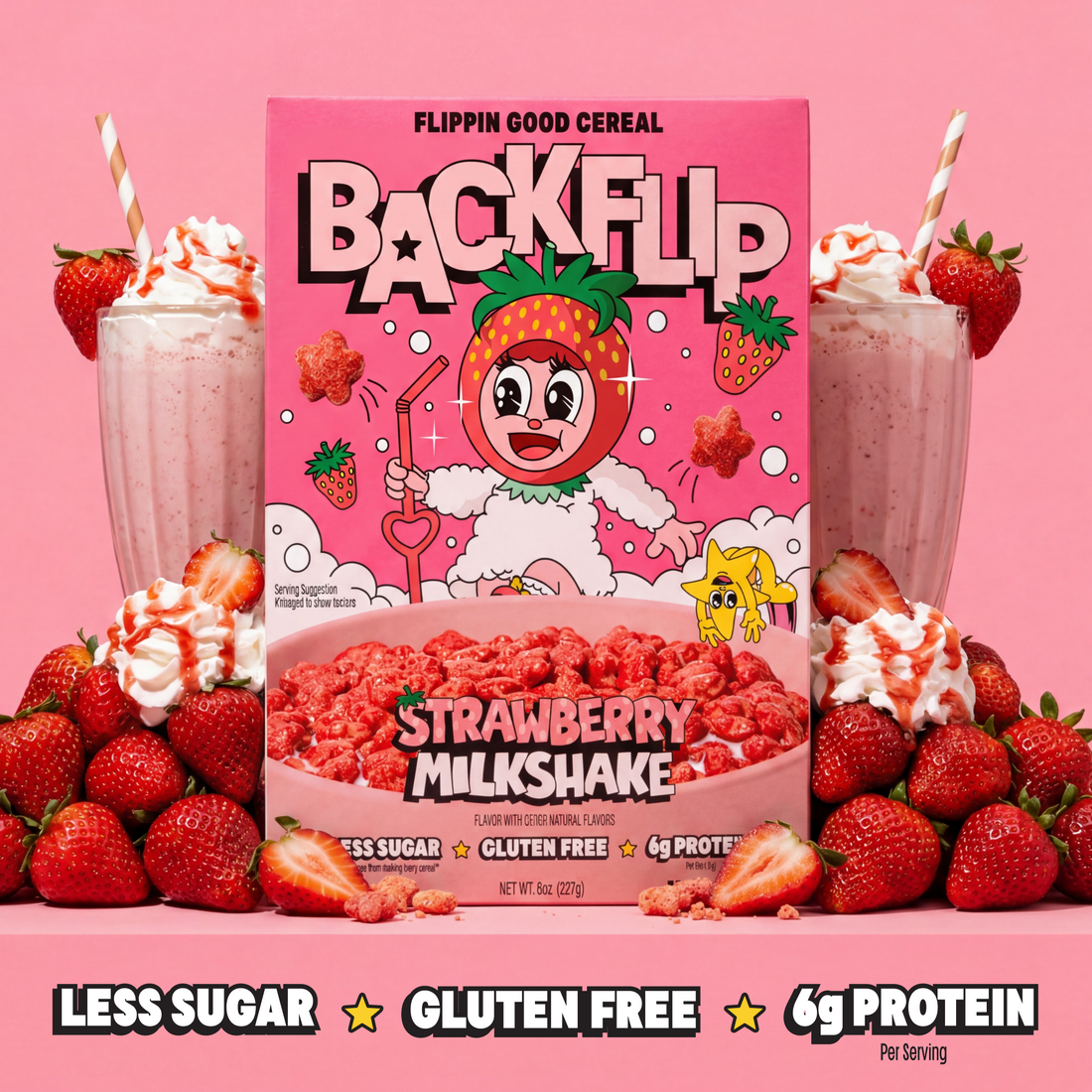 STRAWBERRY MILKSHAKE CEREAL