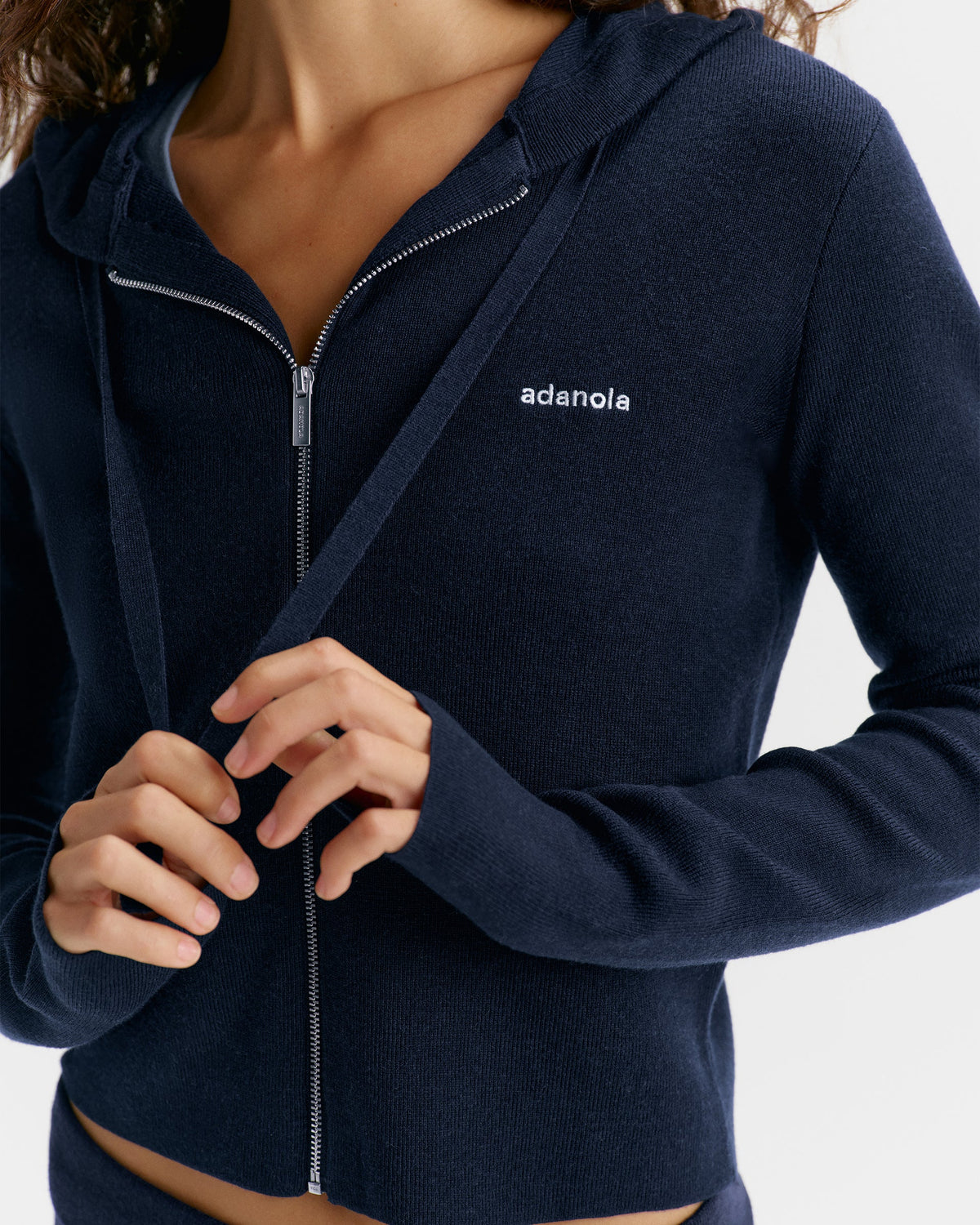 Knit Zip Up Hoodie (3 colors)