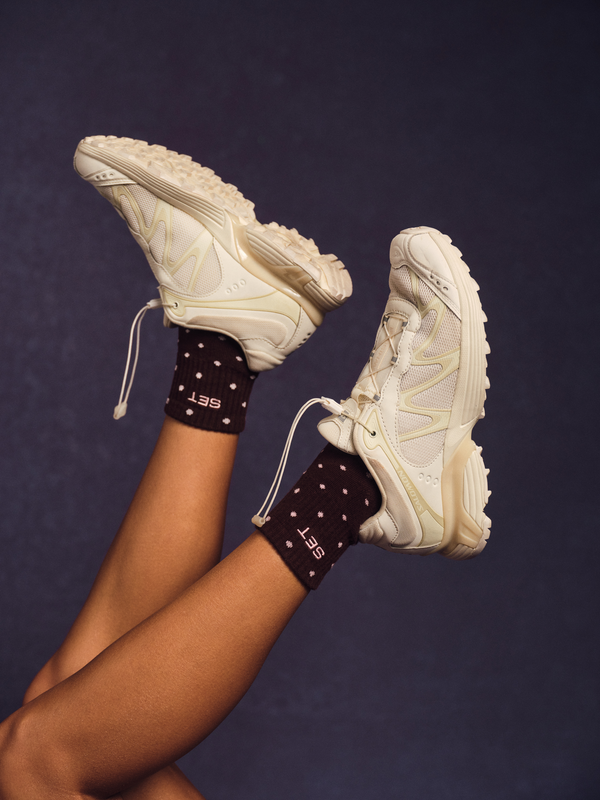 SET Polka Dot Shorty Socks(3 colors)