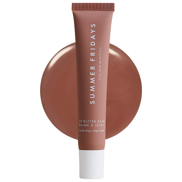 Lip Butter Balm Treatment for Hydration + Nourishing Shine(9 colors)